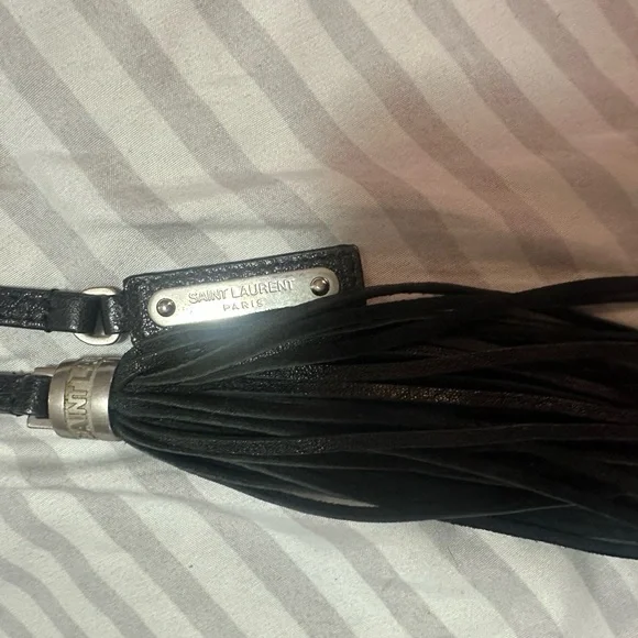 Saint Laurent Black Camera Lou Bag - Picture 7 of 14